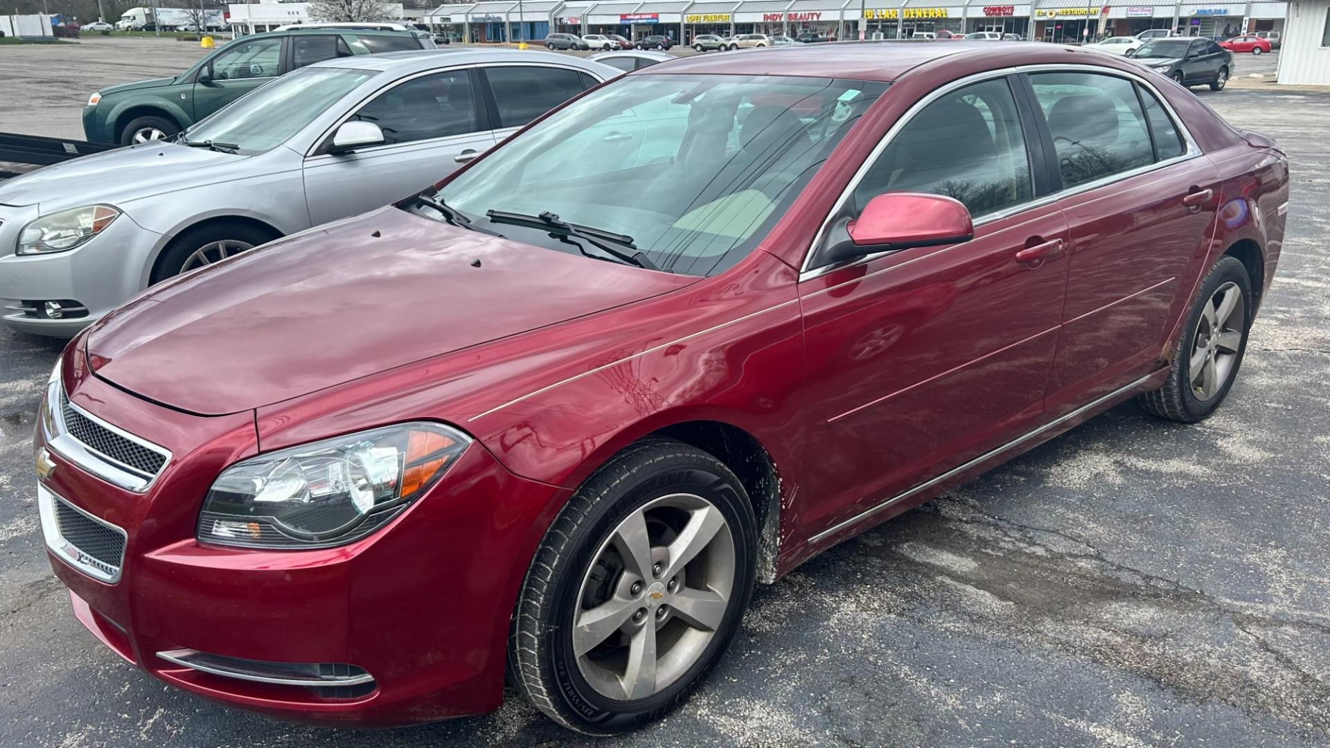 2011 MAROON /2 TONE BROWN / BEIGE Chevrolet Malibu (1G1ZC5EU2BF) with an 2.4L L4 DOHC 16V engine, located at 2710A Westlane Rd., Indianapolis, IN, 46268, (317) 291-2000, 39.885670, -86.208160 - Photo#1